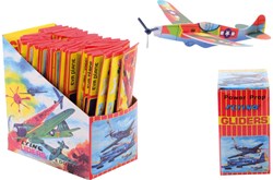 Duckiez Schaumstoff-Flugzeuge mit Propeller - 48 Stück buntes Spielzeug
