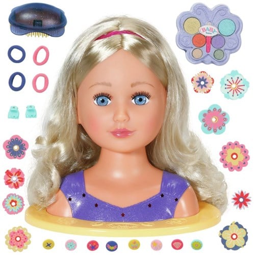 Zapf Creation Kopf fr Friseur - Baby born Sister
