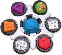 Baby Einstein sensorisches Spielzeug Curiosity Clutch - mehrfarbig - Lernspielzeug