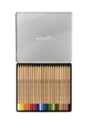 LYRA 2011240 Rembrandt Aquarell - Metalletui mit 24 Aquarellstiften, farbig sortiert