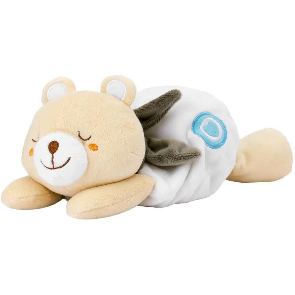 Chicco Wärmekuschelbär für Babys - Plüschbär mit Salzpad