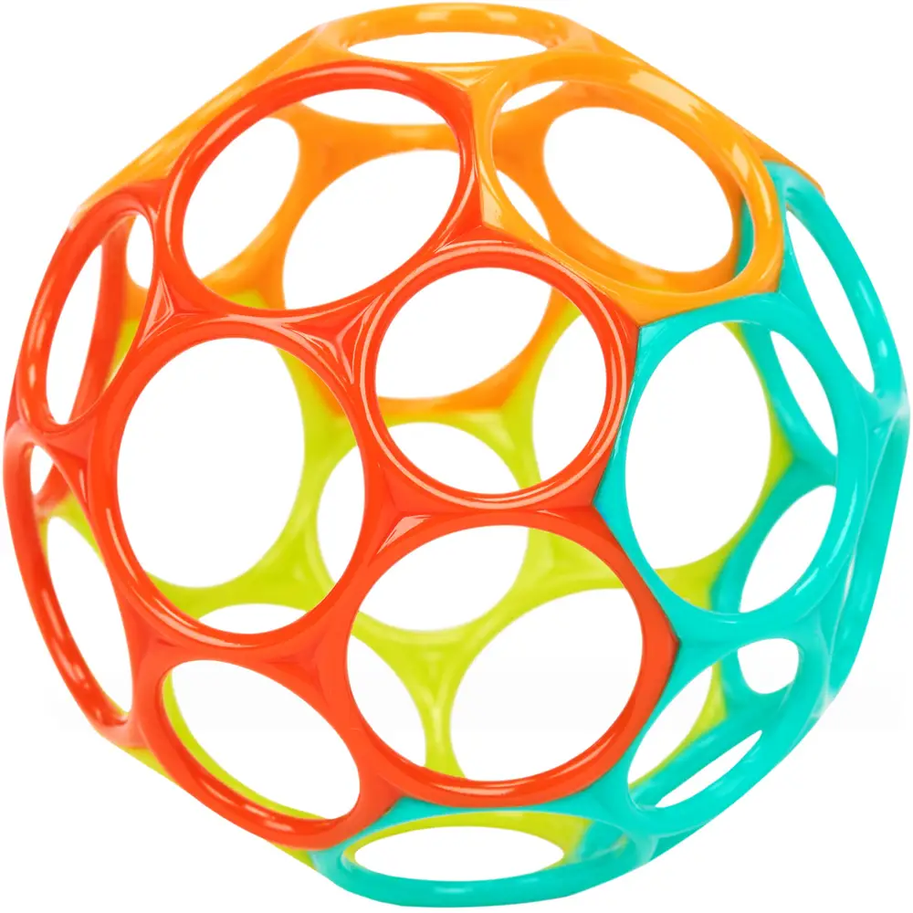 Vedes Babyball Oball Classic flexibles Spielzeug orange blau