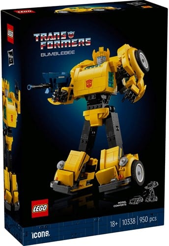 LEGO Icons Transformers Bumblebee Bauset für Erwachsene - 10338