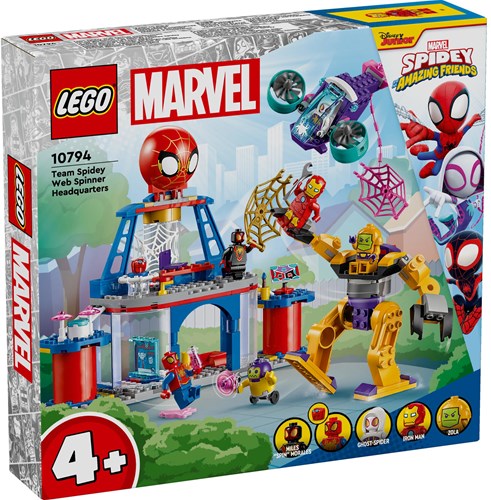 LEGO Marvel Spider-Man Bauset Team Spidey Webspinner Hauptquartier 10794