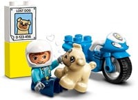LEGO DUPLO Polizeimotorrad - Spielzeug Bauset für Kleinkinder 10967-3