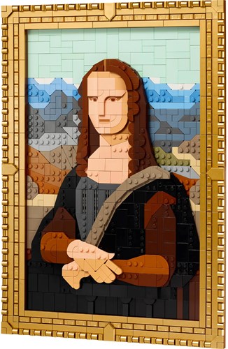 LEGO Art Mona Lisa Bauset für Erwachsene - Kunst Gemälde 31213-2