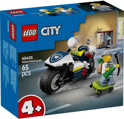 LEGO City Polizei Verfolgung Motorrad Bauset - 60455 Spielzeug