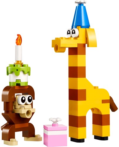 LEGO Creator Bauset Geburtstagsfeiertiere - buntes Spielzeug-2