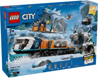LEGO City Arktis-Forschungseisenbahn - ferngesteuerter Spielzeugzug für Kinder