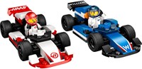 LEGO City F1 Rennwagen Williams Racing und Haas - Formel 1 Bauset Spielzeug-2