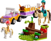 LEGO Friends Pferde- und Pony-Anhänger Bauset - 42634 Spielzeug-2