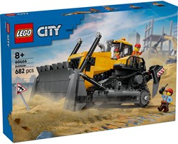LEGO City Baustellenfahrzeug Gelber Bulldozer - 60466 Spielset