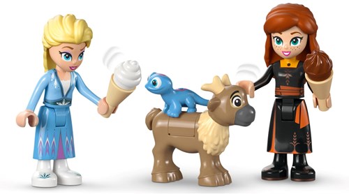 LEGO Disney Bauset Frozen Schloss Elsa Anna 43238 Spielzeug-3