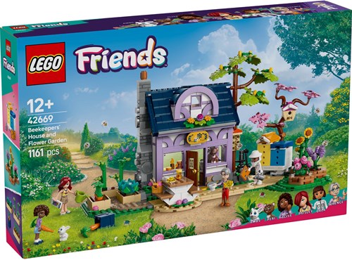 LEGO Friends Bauset Imkerhaus und Blumengarten - 42669 Spielzeug