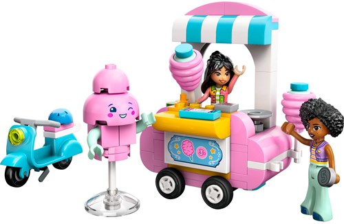 LEGO Friends Zuckerwattestand Bauset mit Scooter und Minipuppen-2