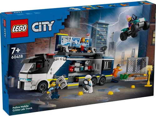 LEGO 60418 City Politielaboratorium In Truck
