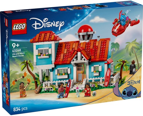 LEGO Disney Bauset Lilo und Stitch Strandhaus - 43268 Puppenhaus