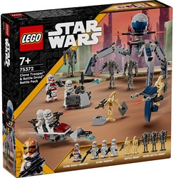 LEGO Star Wars Bauset Clone Trooper Battle Pack mit Droiden 75372