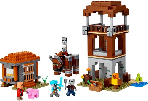 LEGO Minecraft Bauset Plünderer-Außenposten und Verwüster 21278-2
