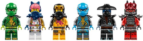 LEGO Ninjago Drachen Spielzeug Thunderfang Dragon of Chaos Bauset-3