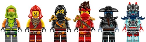 LEGO Ninjago Ninja-Actionflitzer 3-in-1 Spielset - 71844 - Bauset-3