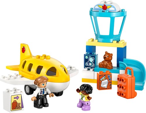 LEGO DUPLO Flugzeug Stadt Erstes Mal am Flughafen Bauset-2
