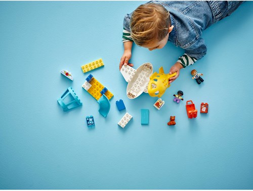 LEGO DUPLO Flugzeug Stadt Erstes Mal am Flughafen Bauset-3