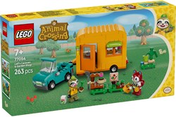 LEGO Animal Crossing Bauset Leifs Wohnwagen und Gartenladen - Spielzeug