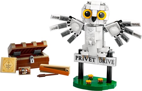 LEGO Harry Potter Bauset Hedwig am Ligusterweg 4 - magisches Spielzeug-2