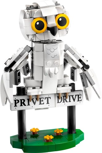 LEGO Harry Potter Bauset Hedwig am Ligusterweg 4 - magisches Spielzeug-3