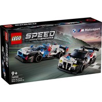 LEGO Speed Champions BMW M4 GT3 und BMW M Hybrid V8 Rennwagen Bauset