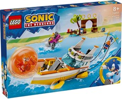 LEGO Sonic Abenteuerboot Bauset mit Tails und Zubehör