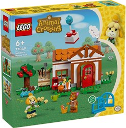 LEGO 77049 Animal Crossing Isabelle op visite