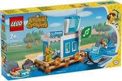 LEGO Animal Crossing Bauset Flieg mit Dodo Airlines - Flugzeug Spielzeug
