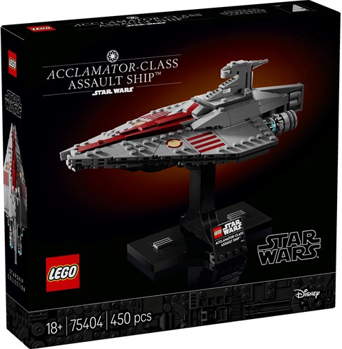 LEGO 75404 Star Wars Acclamator-Class Assault Ship