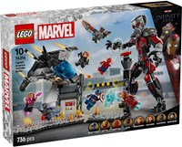 LEGO Marvel Captain America Civil War Actionszene Bauset 76314 Quinjet