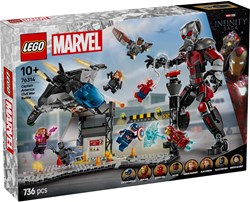 LEGO Marvel Captain America Civil War Actionszene Bauset 76314 Quinjet