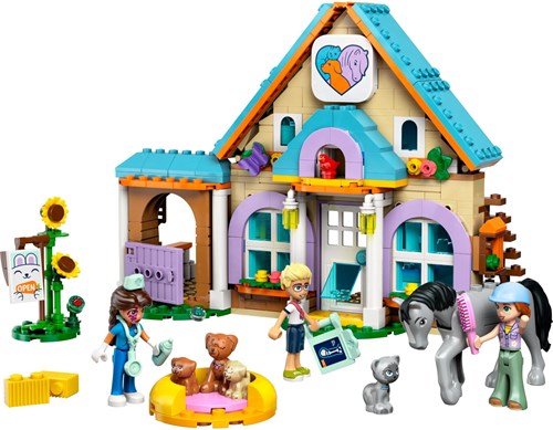 LEGO Bauset Tierklinik für Pferde und Haustiere - 42651-2