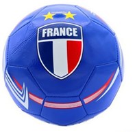 Fußball Frankreich PVC Ball mit französischer Flagge 23 cm Sportball-2