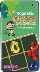 Magnetisches Reisespiel Dose Tic Tac Toe und Vier gewinnt Spiele