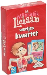 Das menschliche Körper Quartett Kartenspiel Lernspielzeug