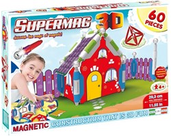 3D Magic Small House magnetisches Konstruktionsspielzeug kreativ Bauset