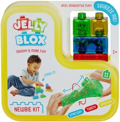 Goliath Konstruktionsspielzeug Jelly Blox Newbie Kit weiche Bausteine