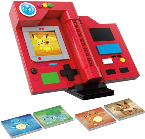 Pokémon Mega Bauset Kanto Pokédex mit Lichtfunktion und 322 Teilen-2