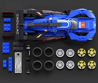 Hot Wheels Spielzeugauto Cadillac Project GTP Hypercar Rennwagen-3