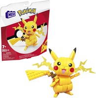 Mattel Pokémon Pikachu Bauset - Mega Bloks - 171 Steine - Spielzeug