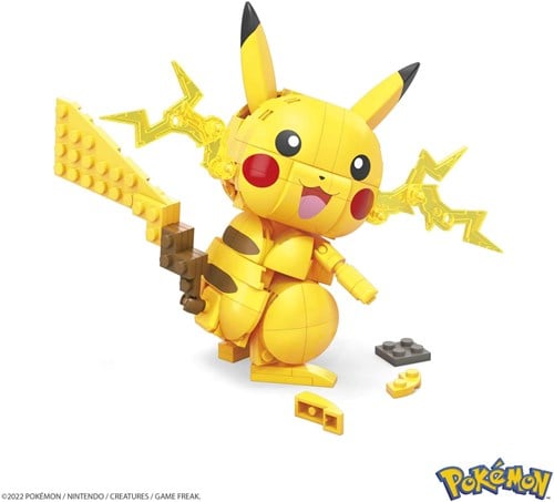 Mattel Pokémon Pikachu Bauset - Mega Bloks - 171 Steine - Spielzeug-3