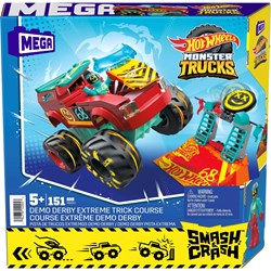 Fisher-Price Hot Wheels Bauset Demo Derby Extreme Stuntbahn Monstertruck