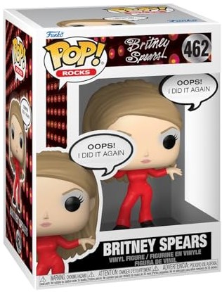 FUNKO POP SAYINGS: BRITNEY SPEARS - OOPS I DID IT AGAIN