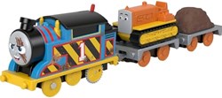 Mattel Thomas & Friends motorisierte Eisenbahn Spielzeug - Bauabenteuer
